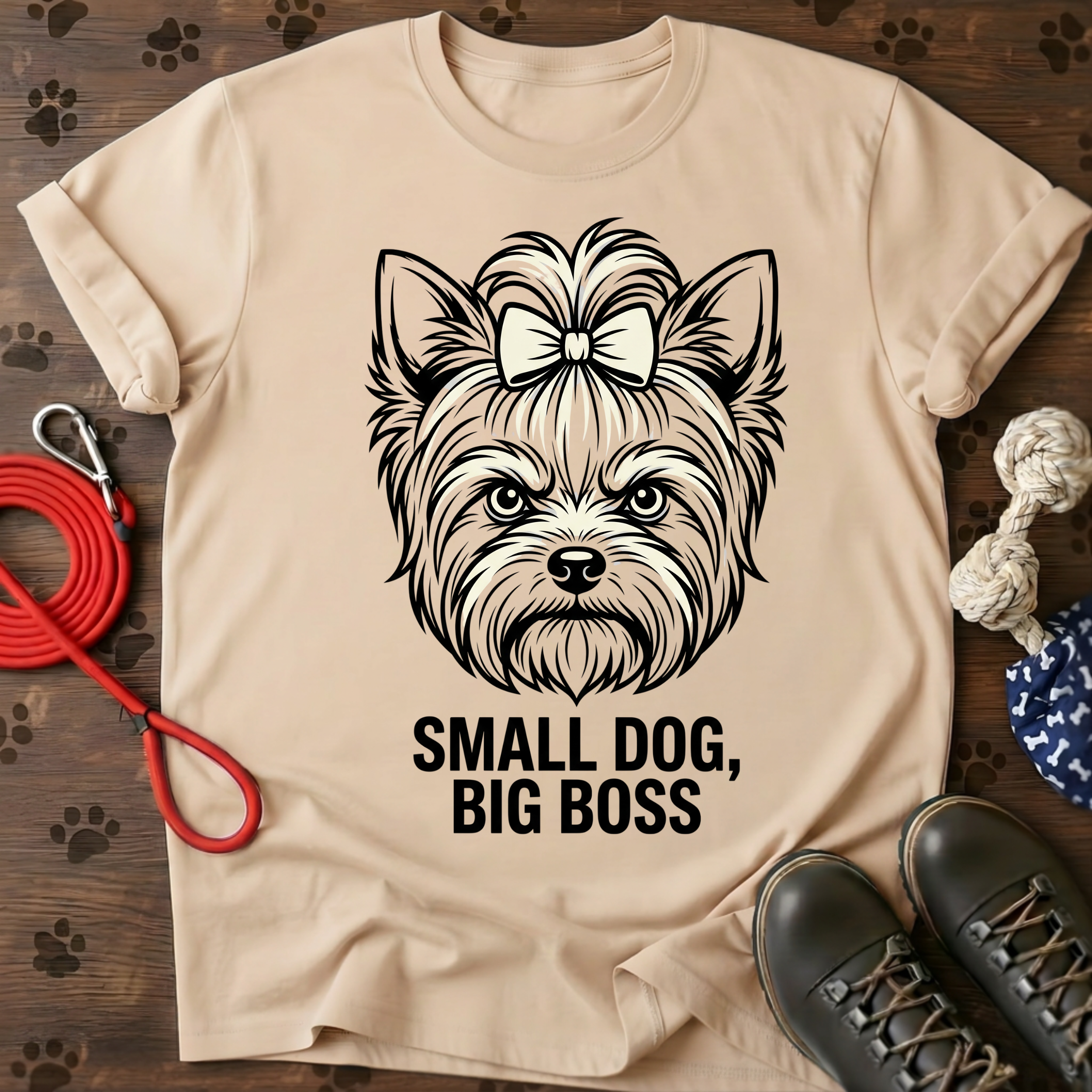 Small dog, Big boss Tee