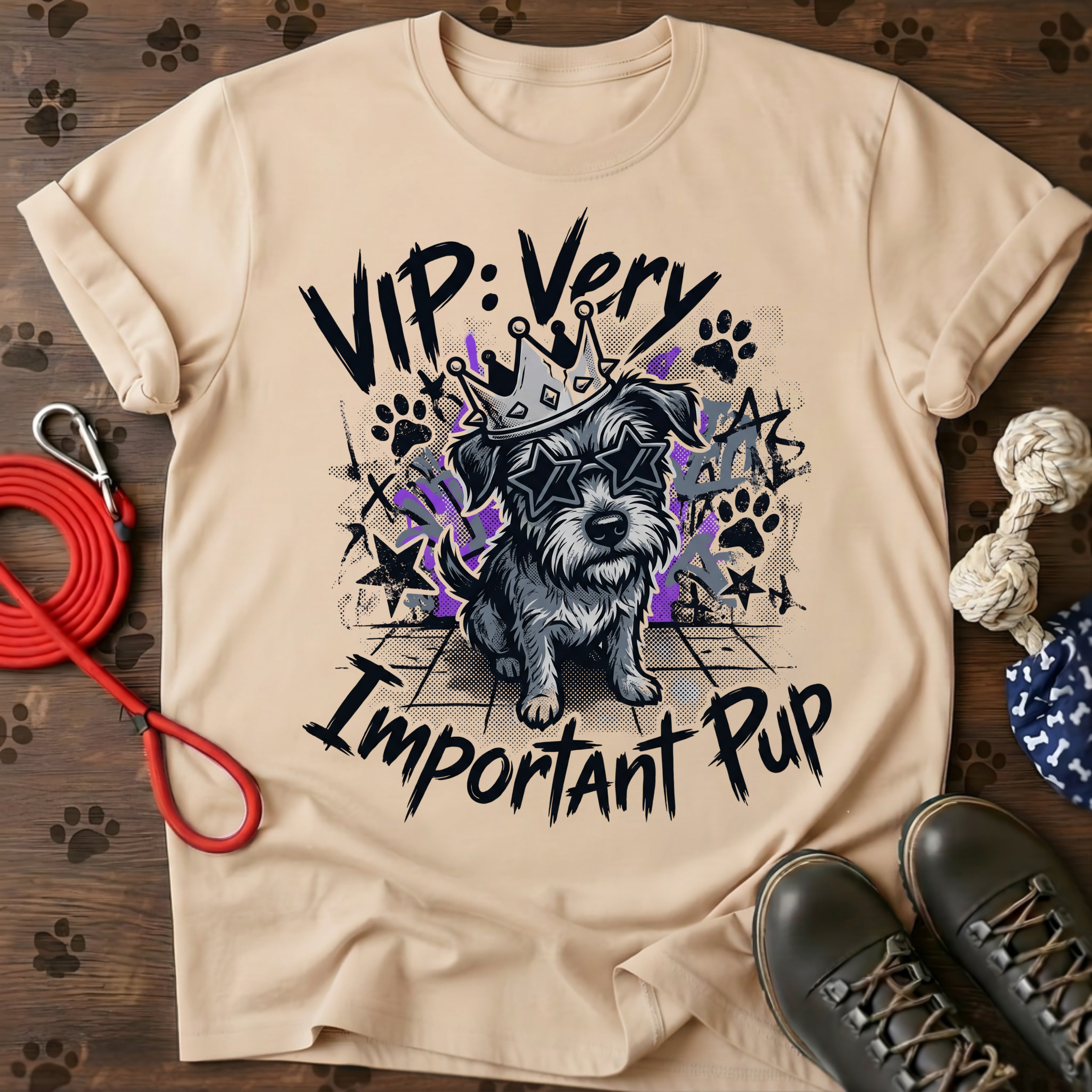 VIP very important pup Tee