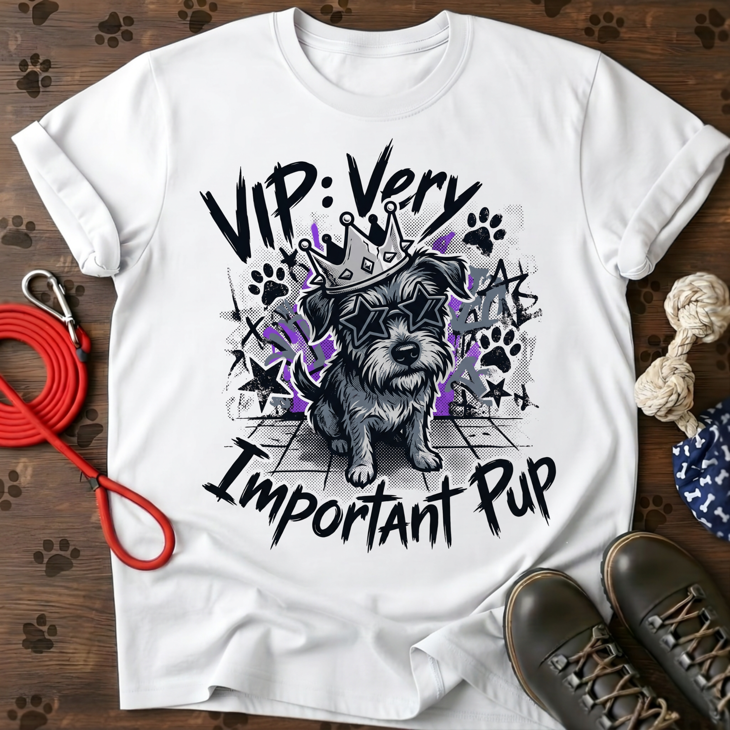 VIP very important pup Tee
