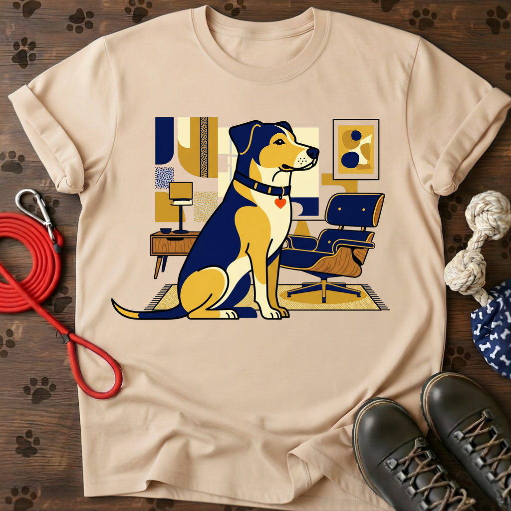 THE DOG STAYED Tee