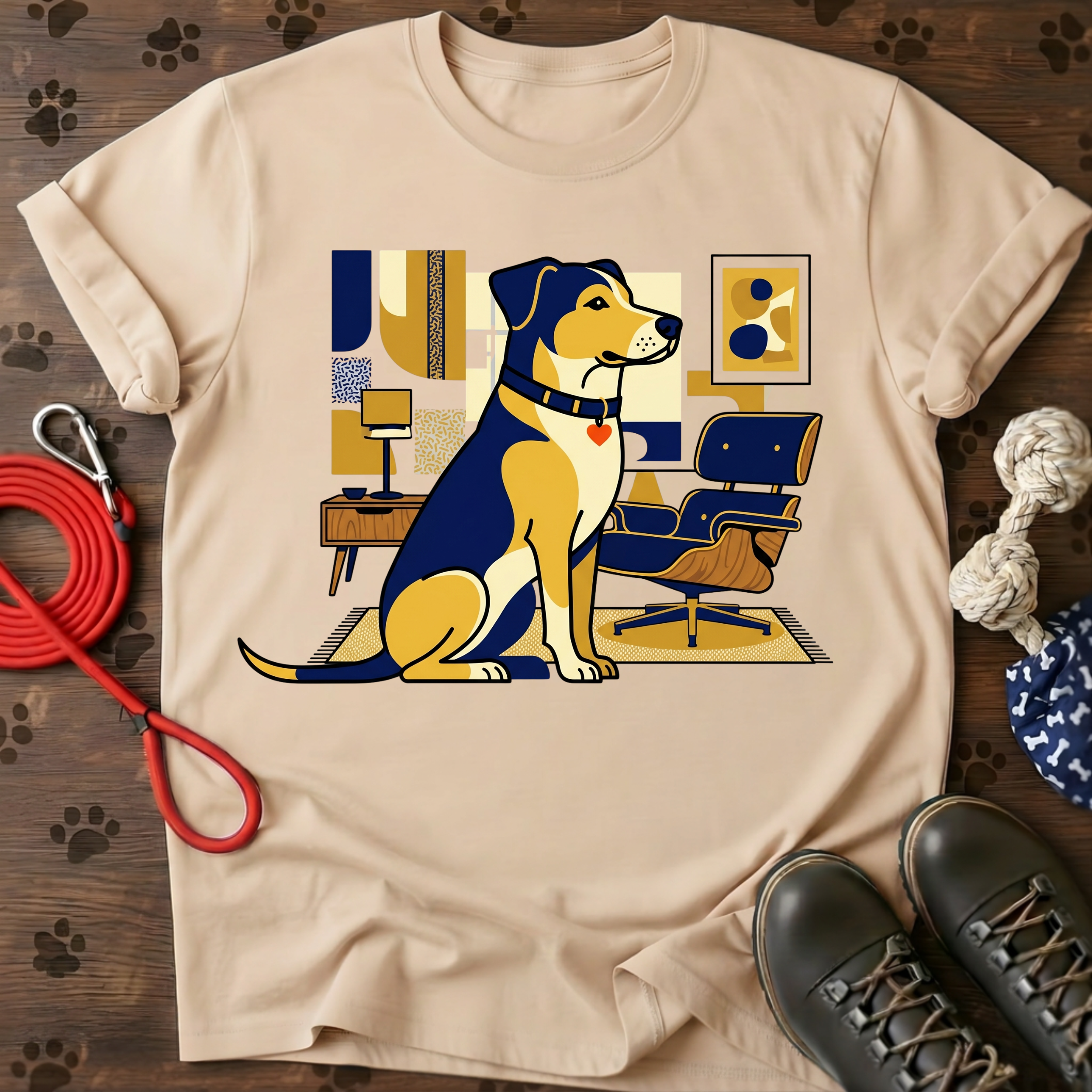 THE DOG STAYED Tee