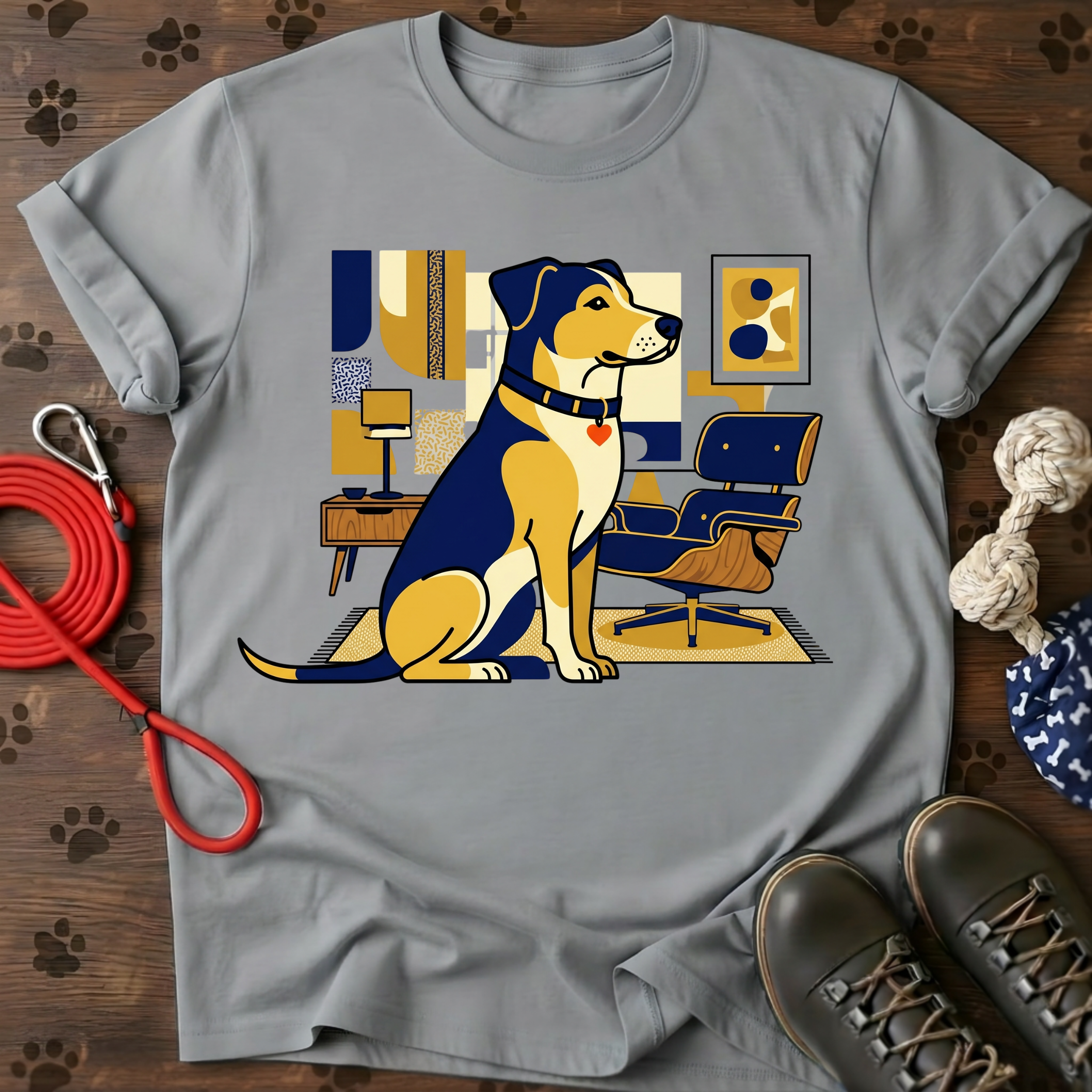 THE DOG STAYED Tee