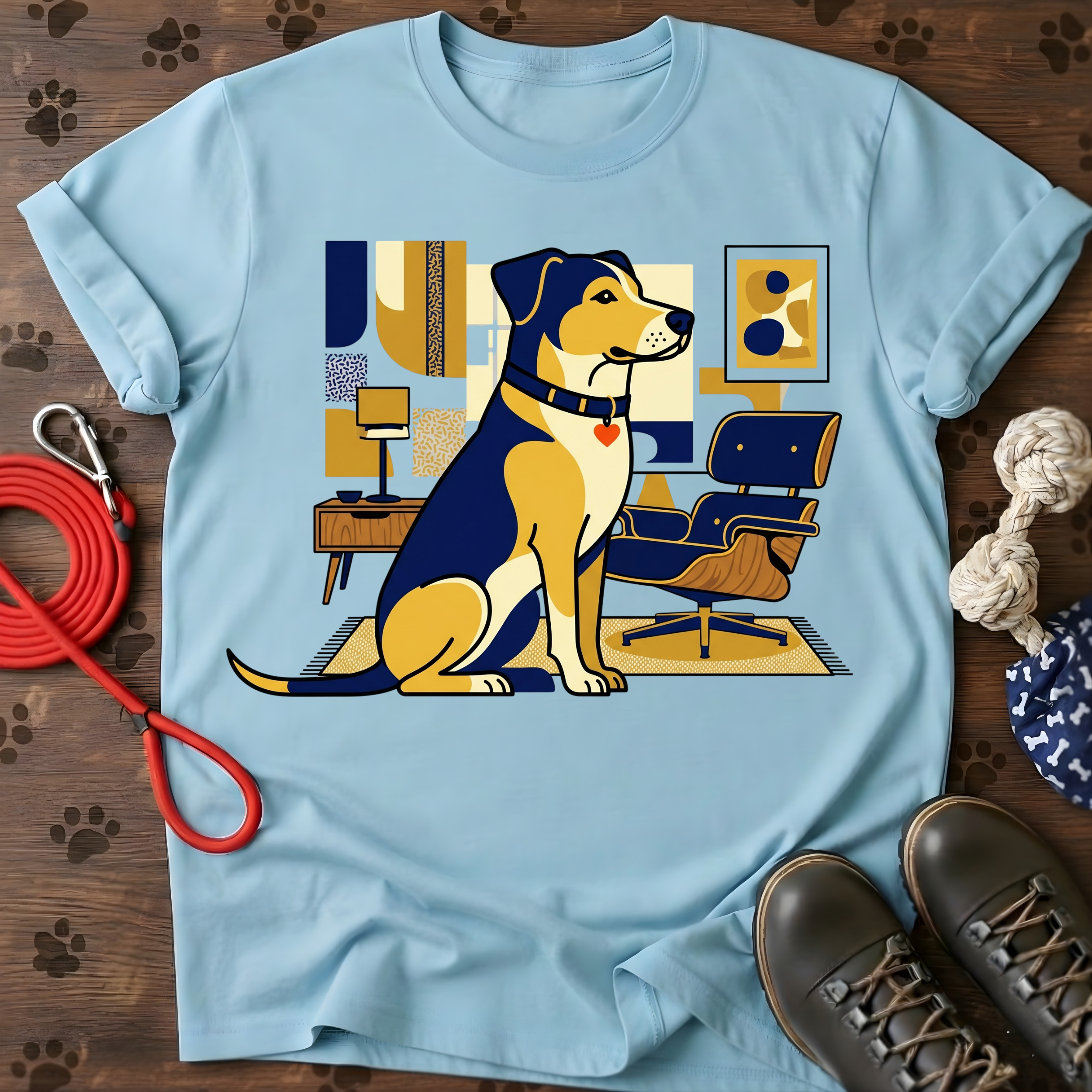 THE DOG STAYED Tee