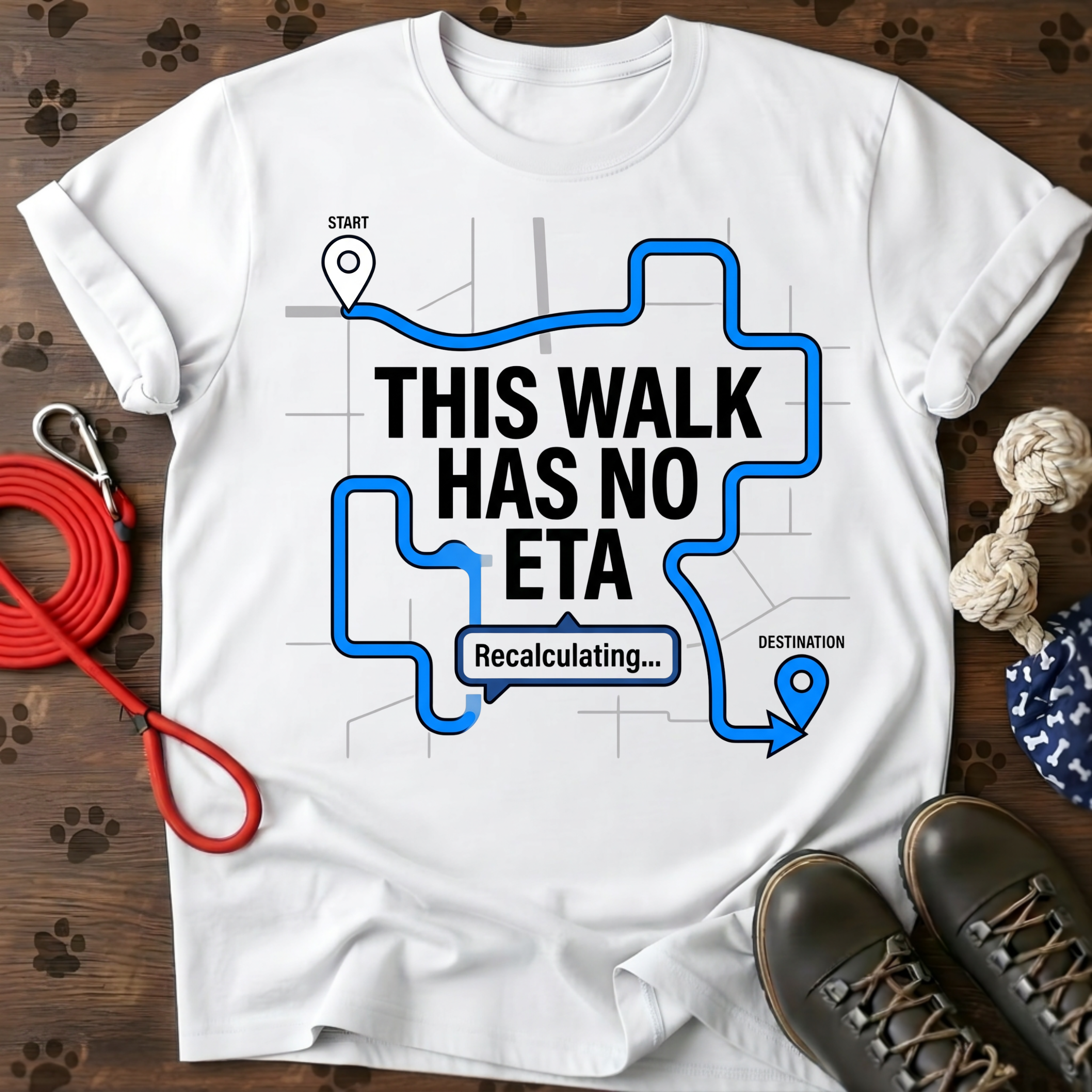THIS WALK HAS NO ETA Tee