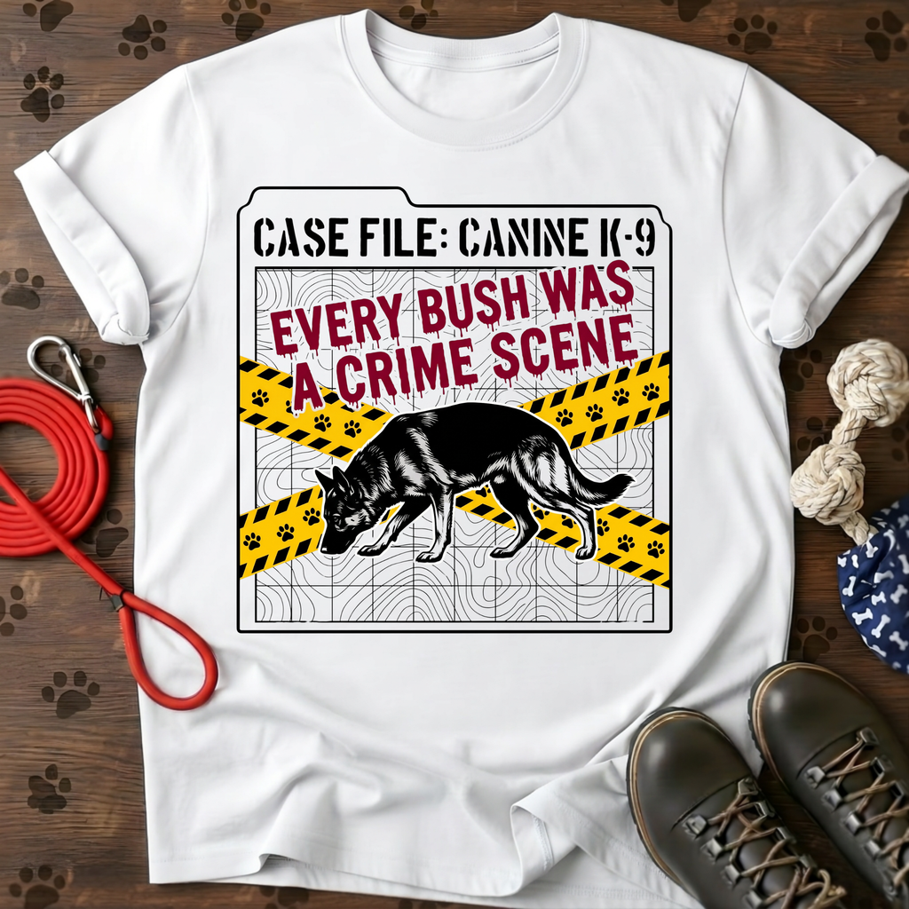 EVERY BUSH WAS A CRIME SCENE Tee