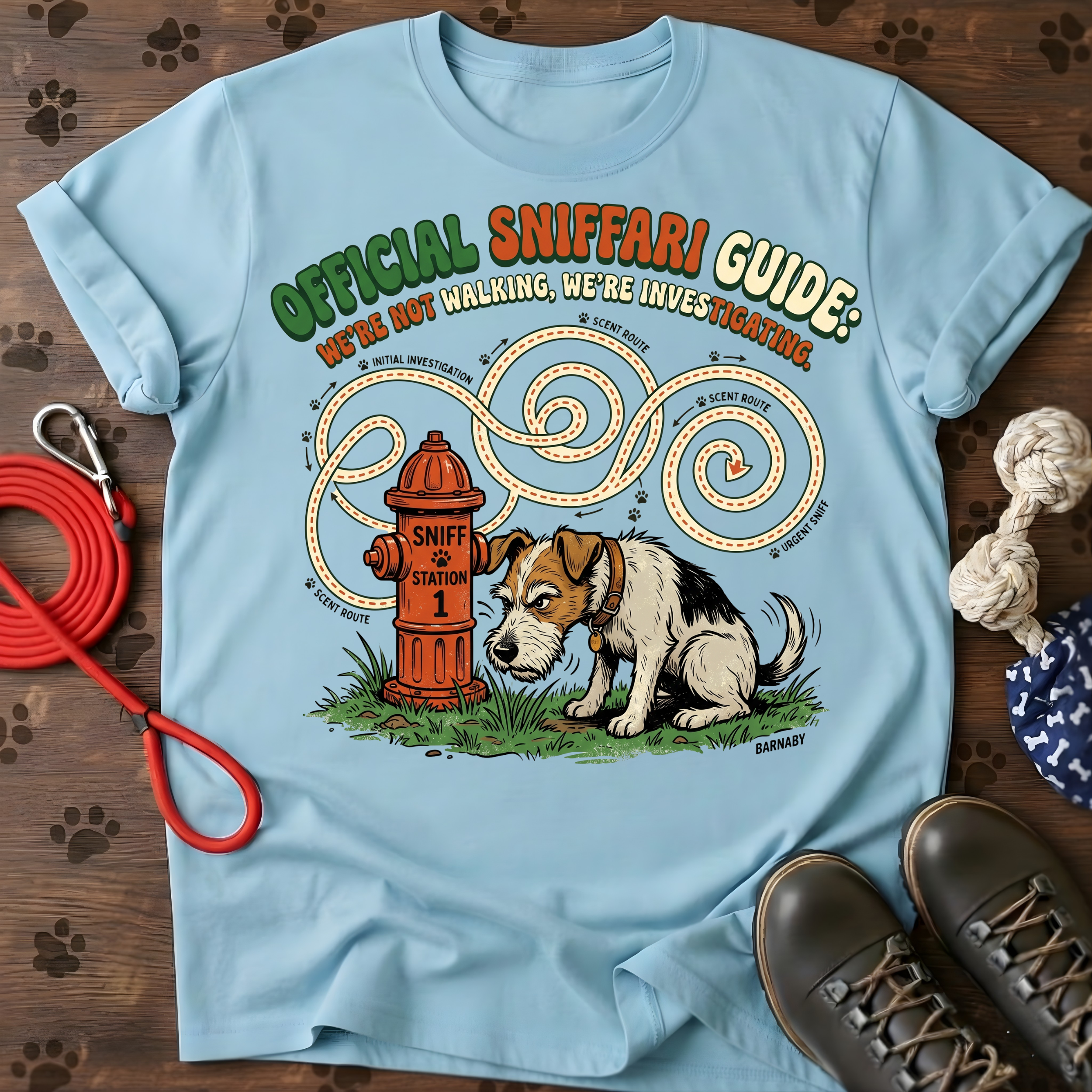 OFFICIAL SNIFFARI GUIDE Tee