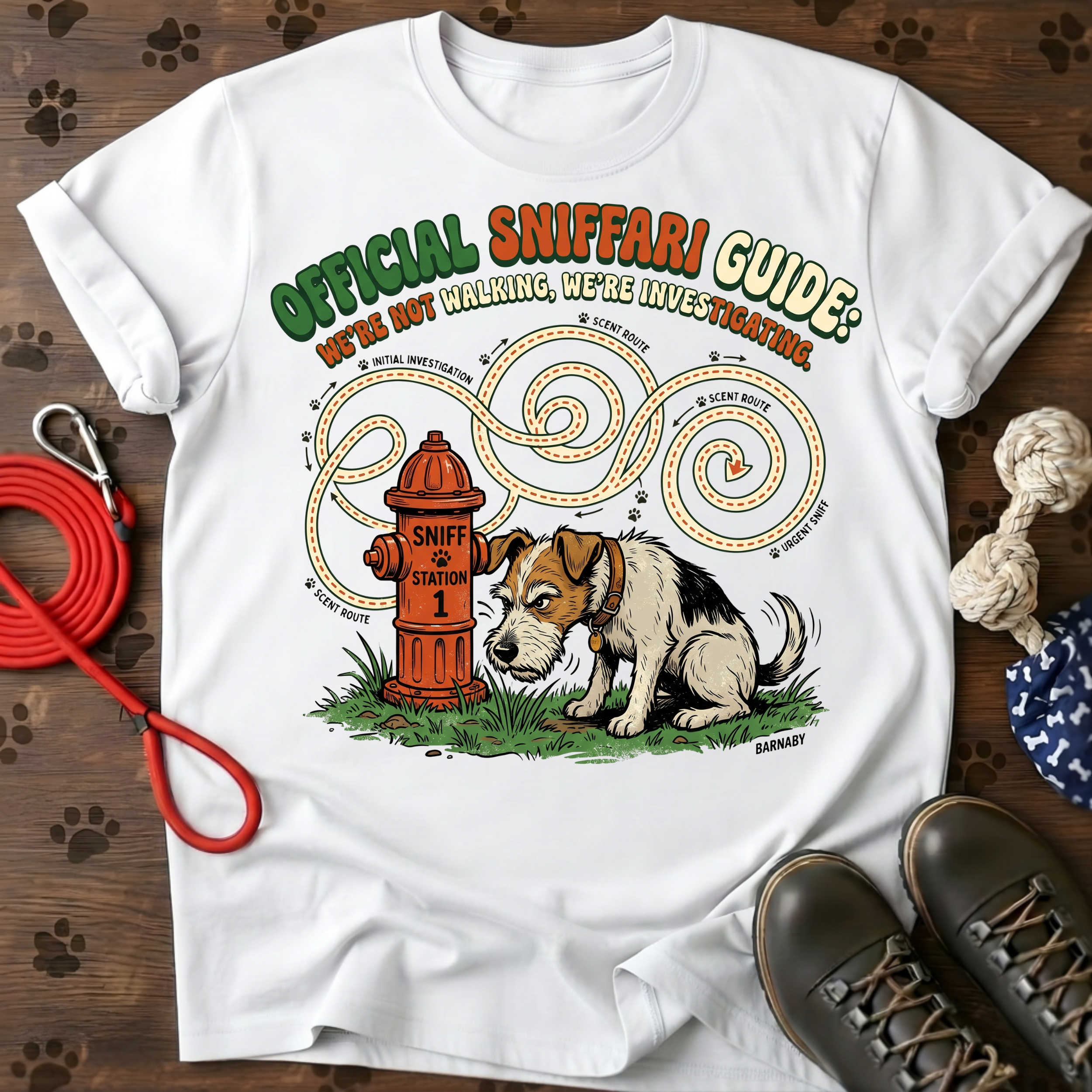 OFFICIAL SNIFFARI GUIDE Tee
