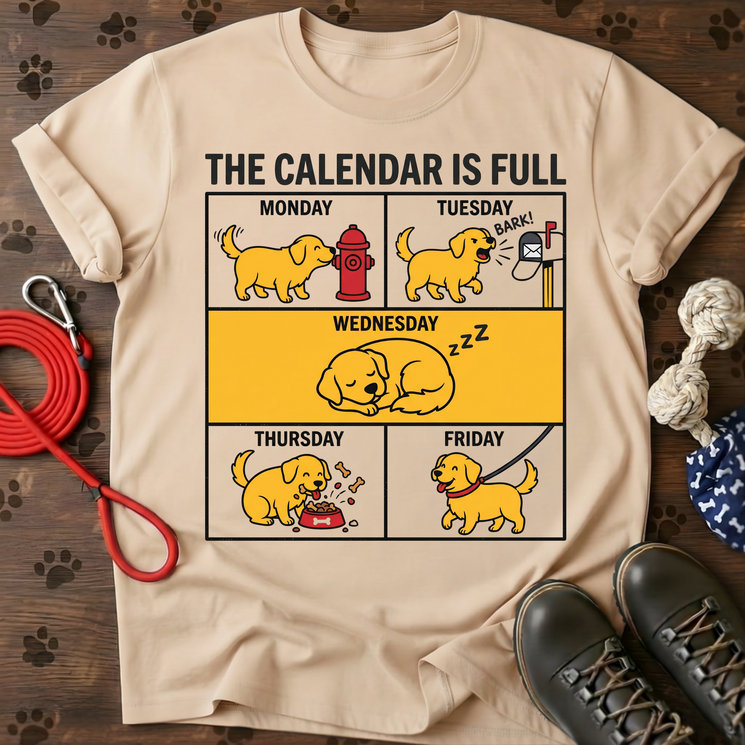 The calendar is full Tee
