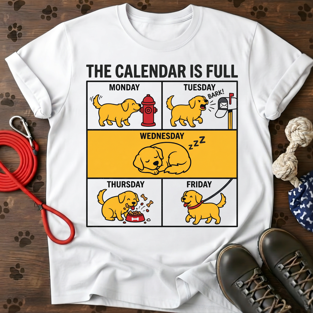 The calendar is full Tee
