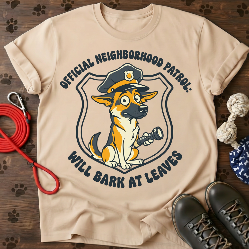 GERMAN SHEPHERD SECURITY PATROL Tee