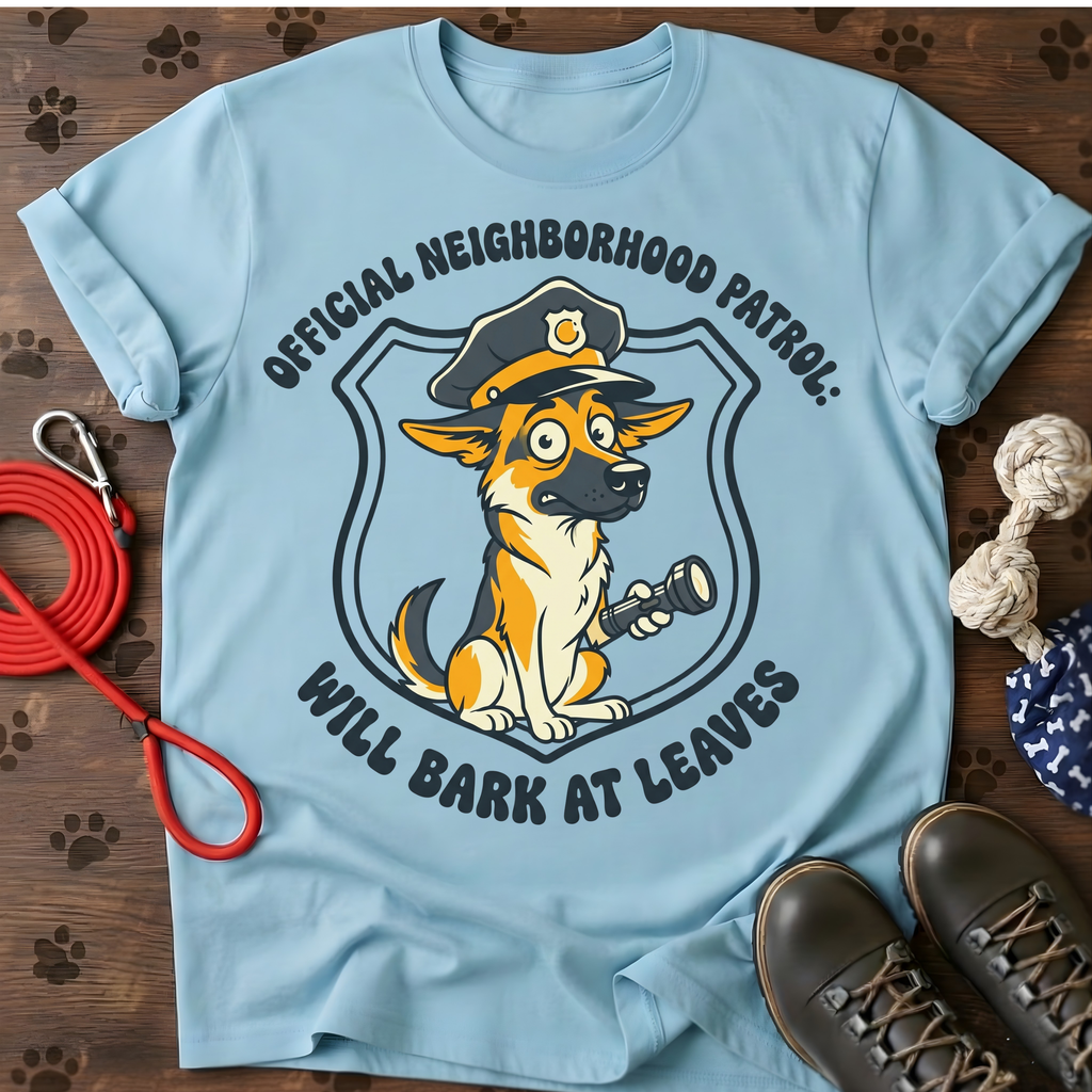 GERMAN SHEPHERD SECURITY PATROL Tee
