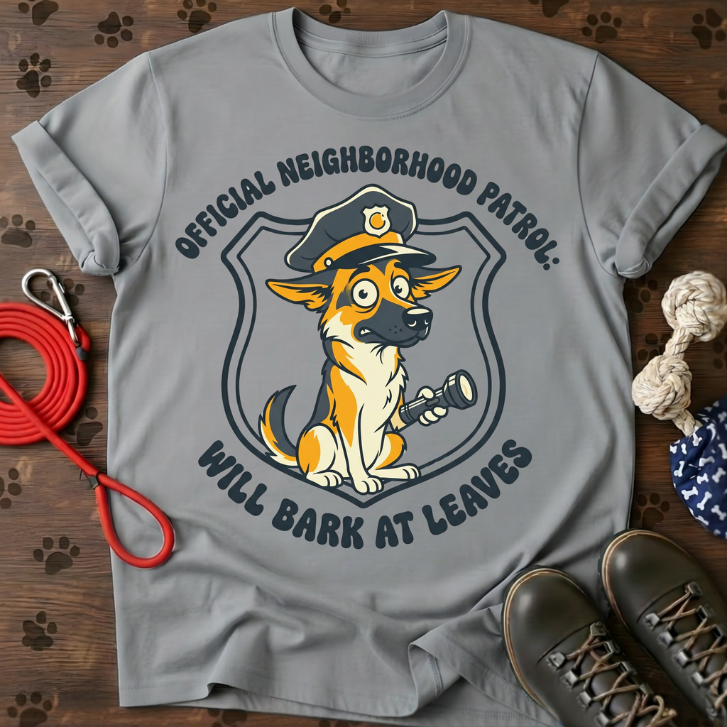 GERMAN SHEPHERD SECURITY PATROL Tee