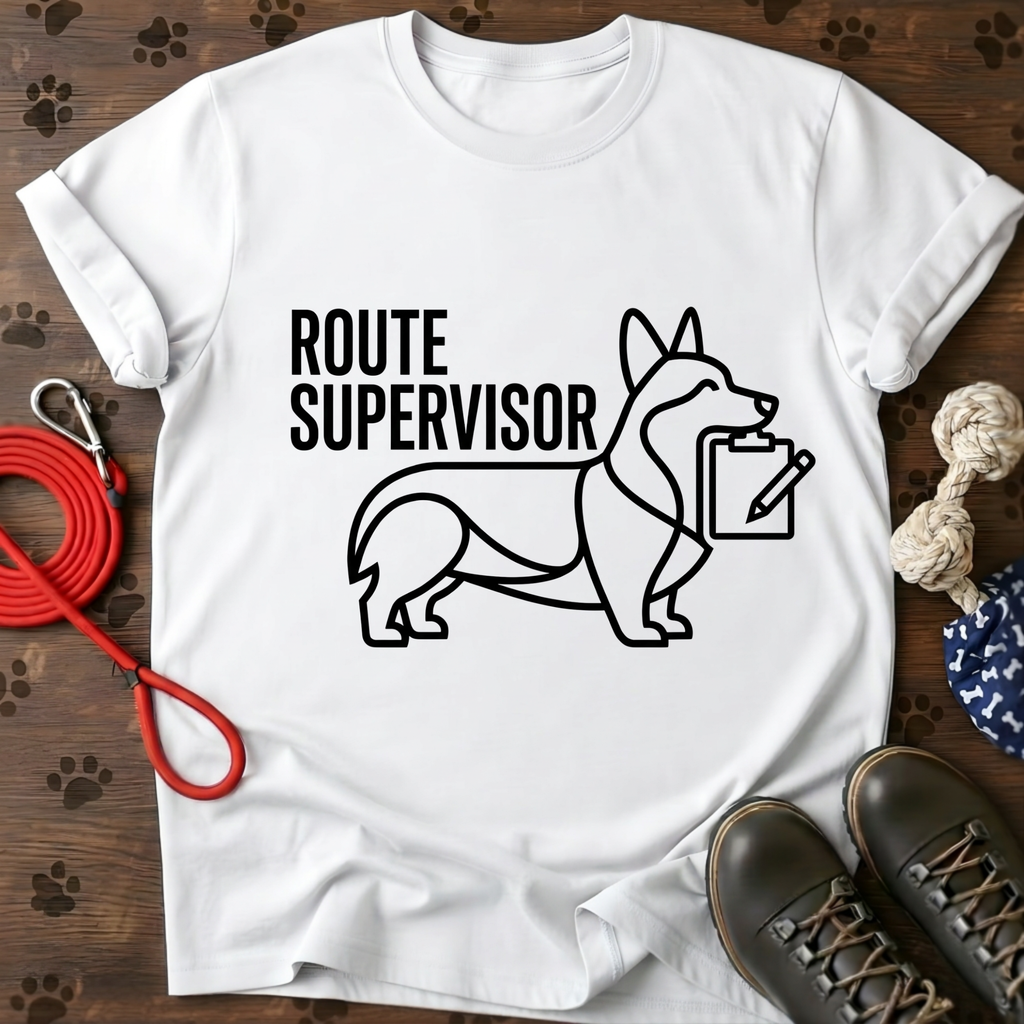 CORGI ROUTE SUPERVISOR Tee