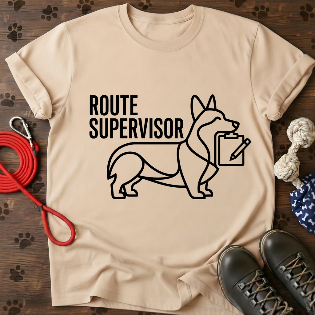 CORGI ROUTE SUPERVISOR Tee