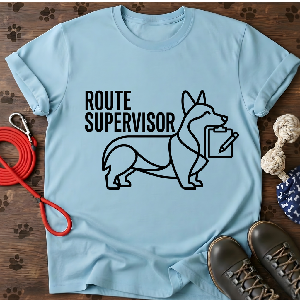 CORGI ROUTE SUPERVISOR Tee