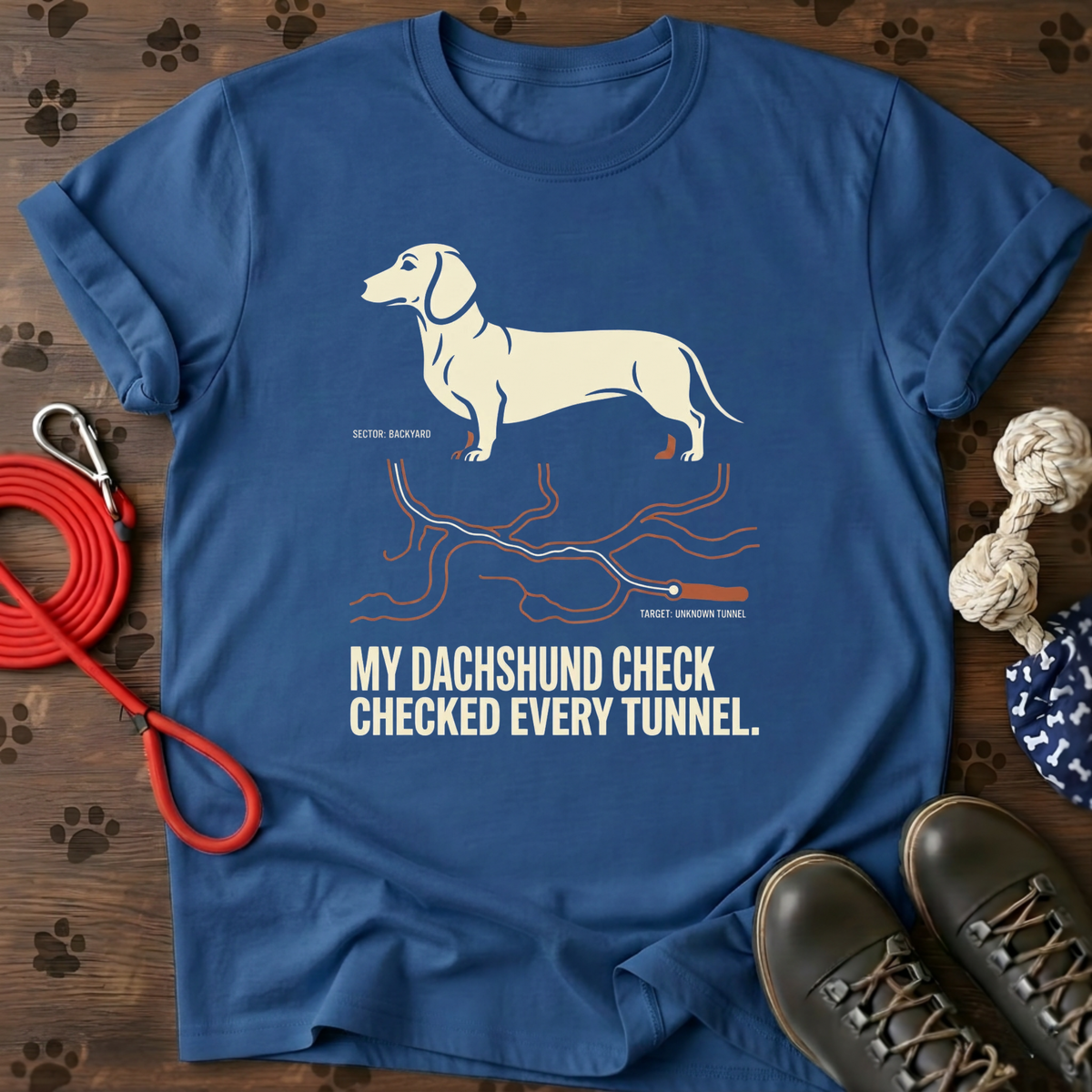 Dachshund Tunnel Inspector Tee
