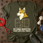 Corgi Low-Level Threat Tee
