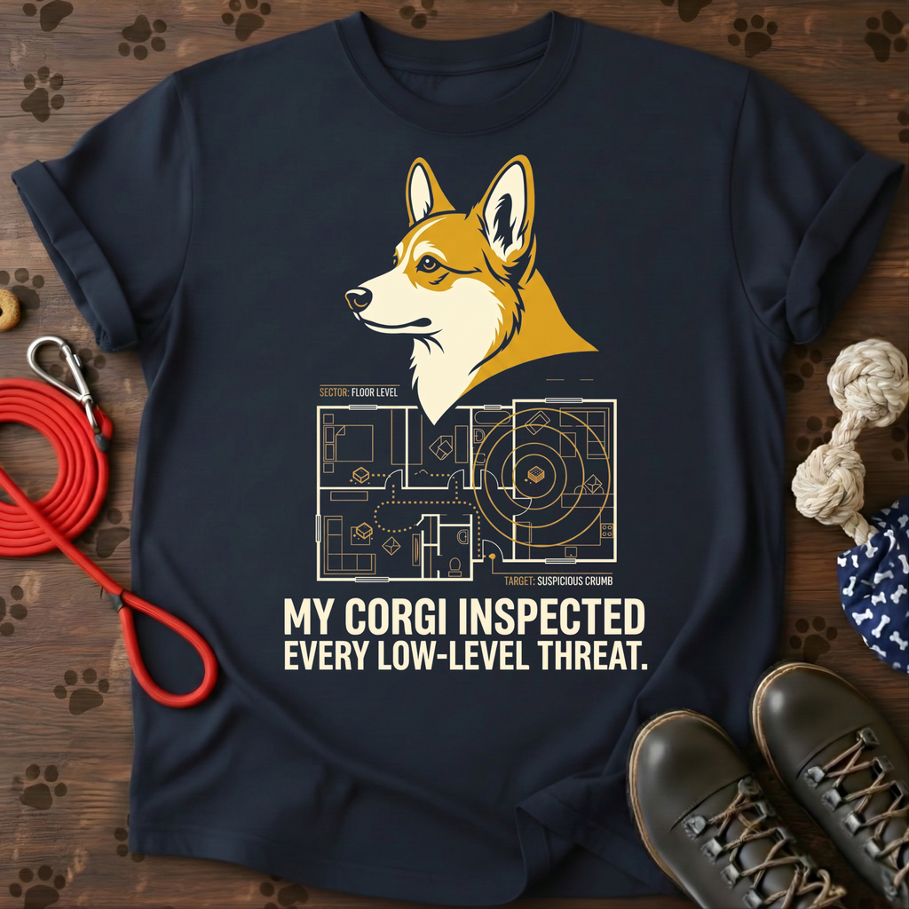 Corgi Low-Level Threat Tee