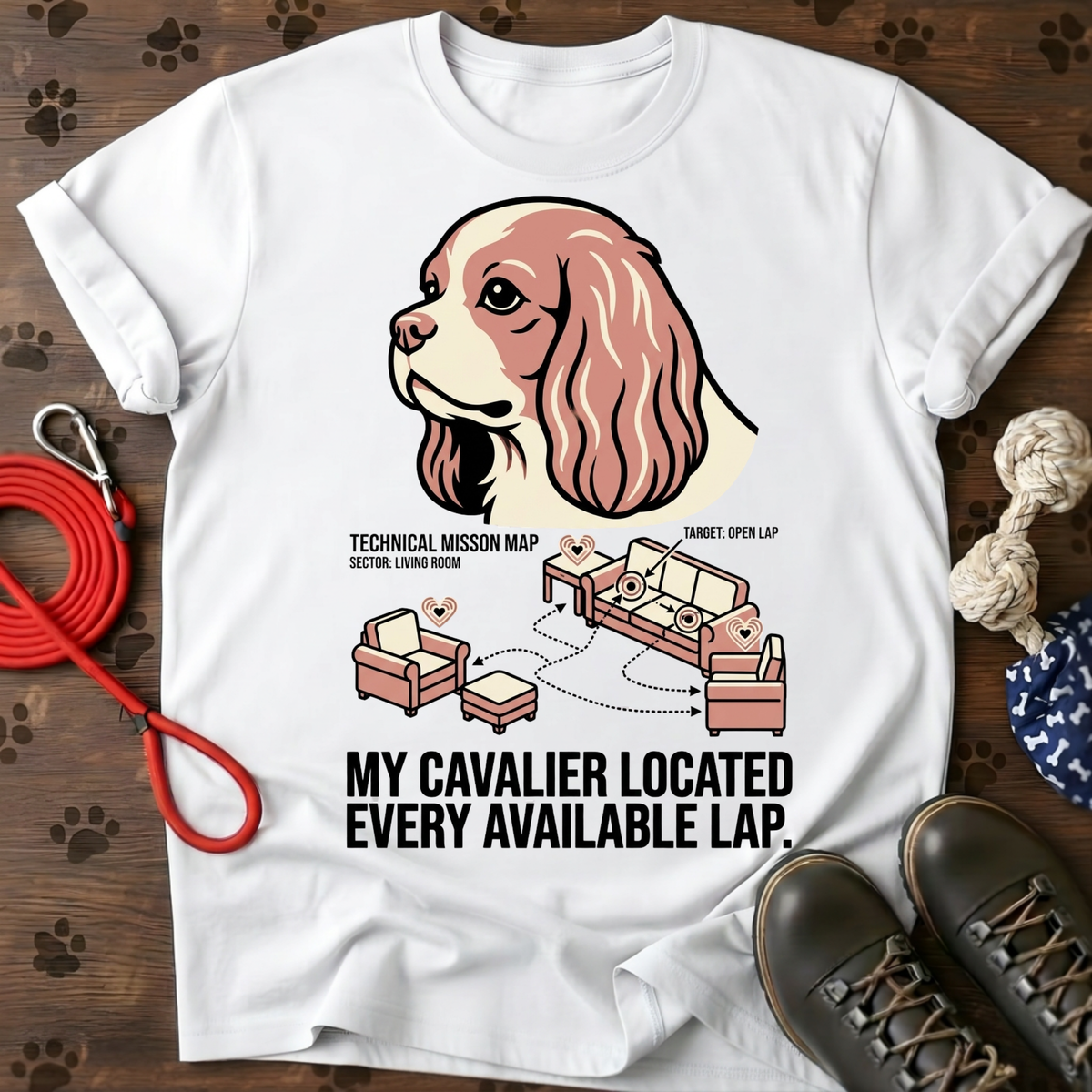 Cavalier Lap Locator Tee