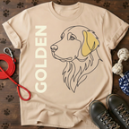 Golden Vertical Portrait Tee