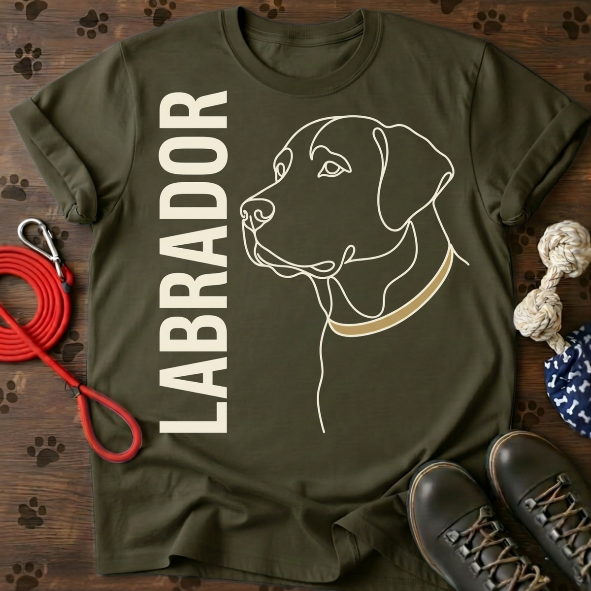 Labrador Vertical Portrait Tee