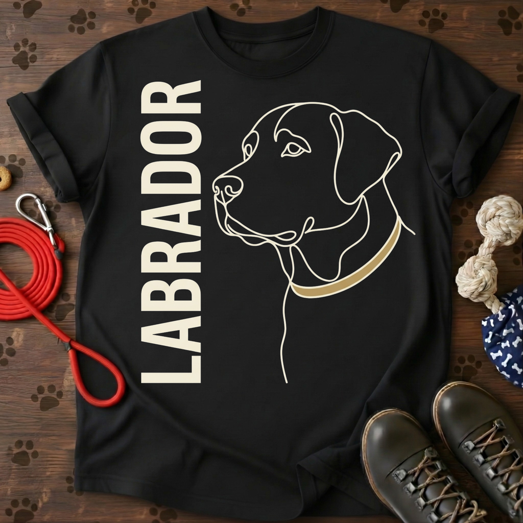 Labrador Vertical Portrait Tee