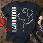 Labrador Vertical Portrait Tee