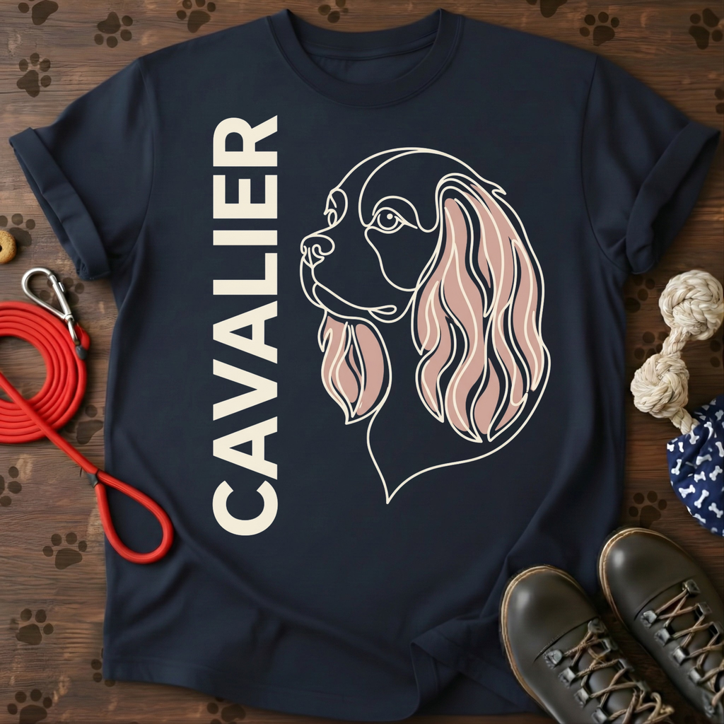 Cavalier Vertical Portrait Tee
