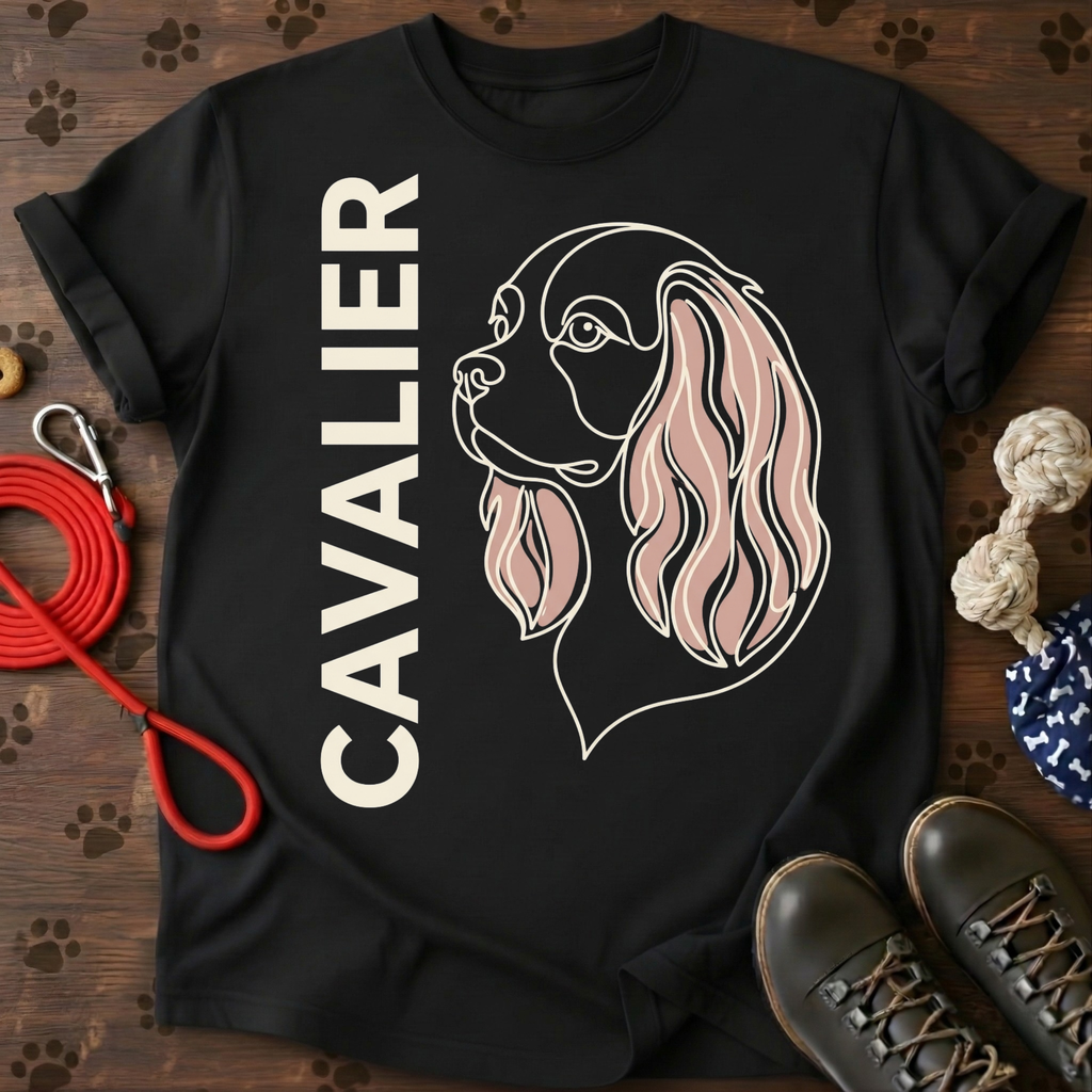 Cavalier Vertical Portrait Tee