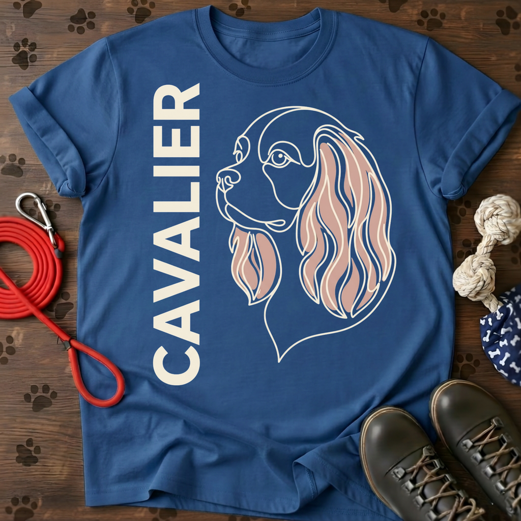 Cavalier Vertical Portrait Tee