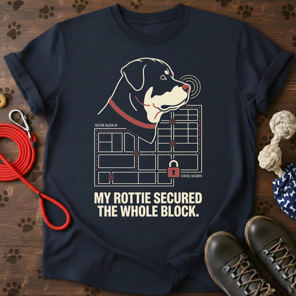 Rottie Block Security Tee