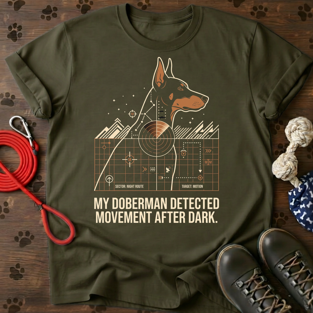 Doberman Night Patrol Tee