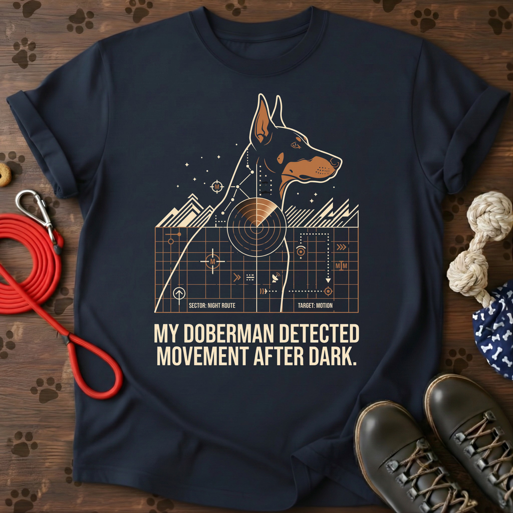 Doberman Night Patrol Tee