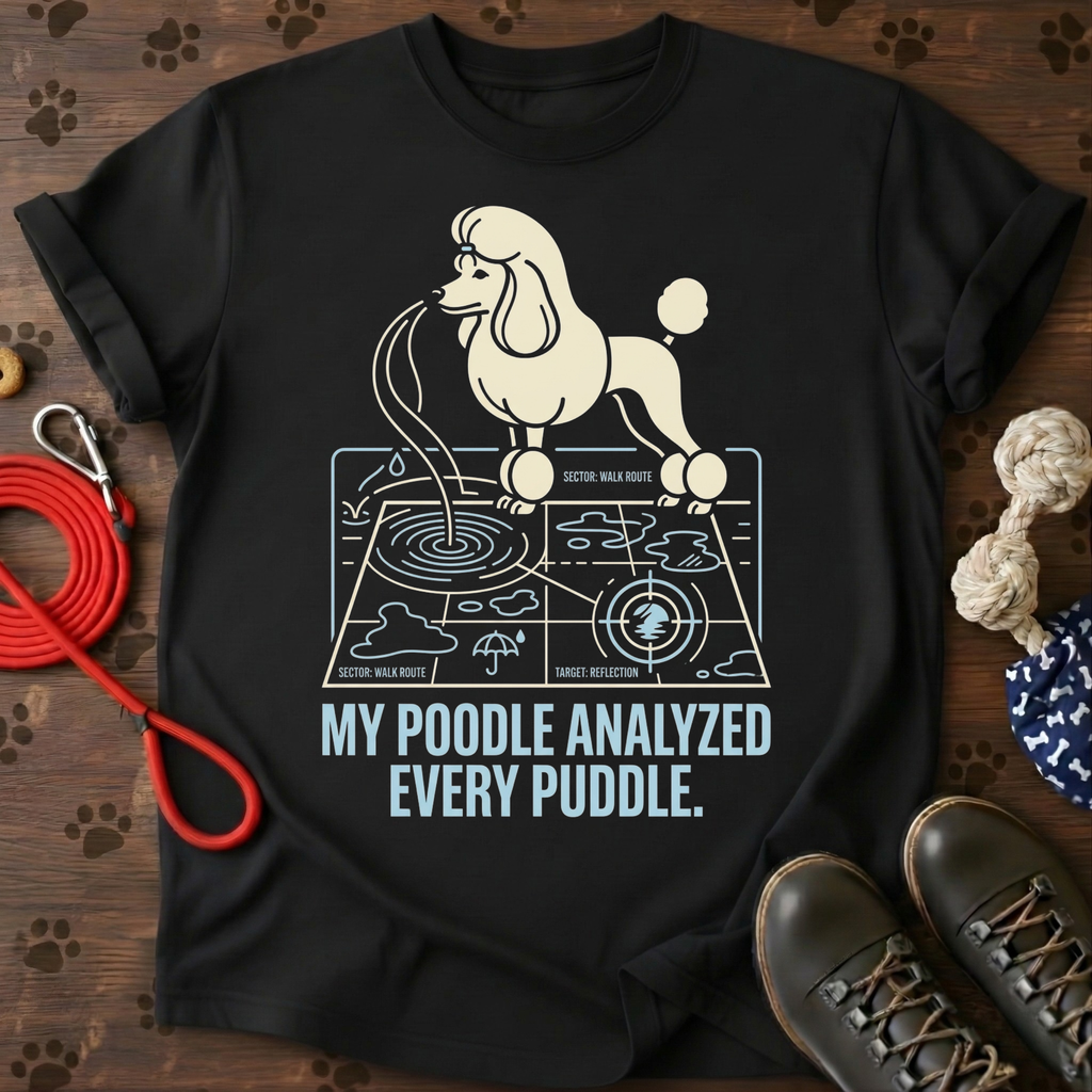 Poodle Puddle Analysis Tee