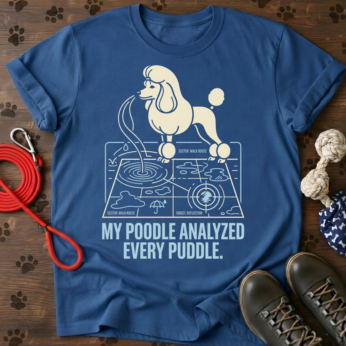 Poodle Puddle Analysis Tee