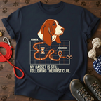 Basset First Clue Tee