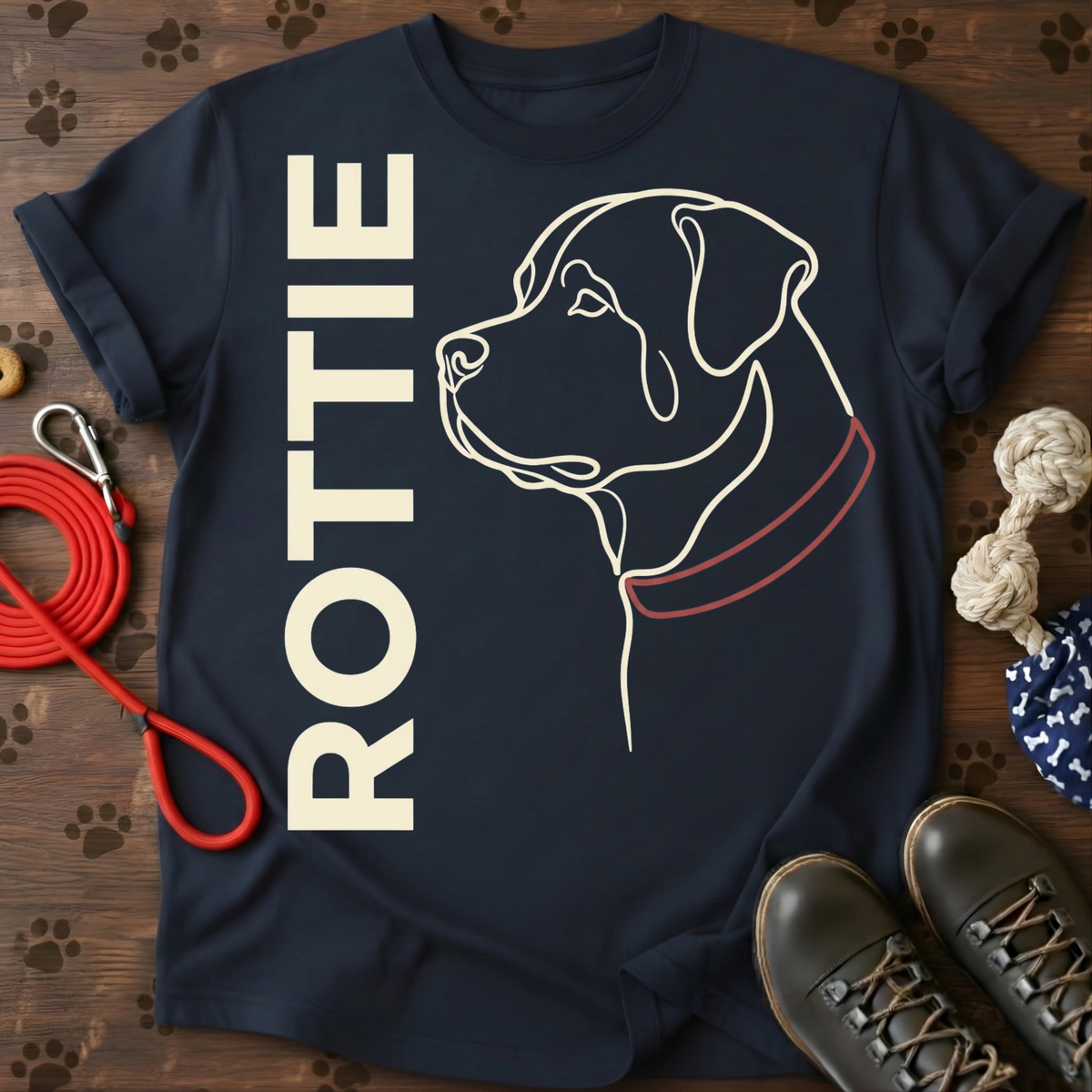 Rottie Vertical Portrait Tee