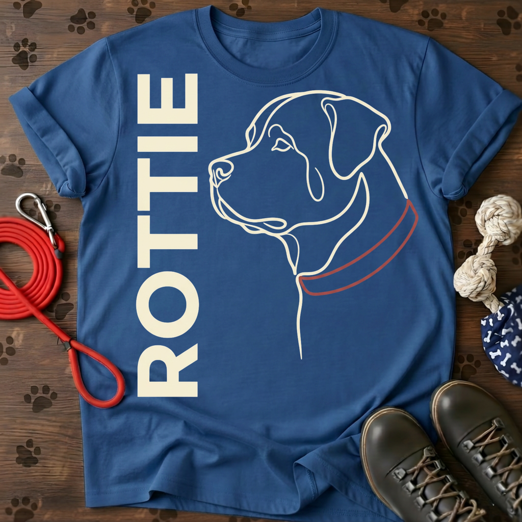 Rottie Vertical Portrait Tee