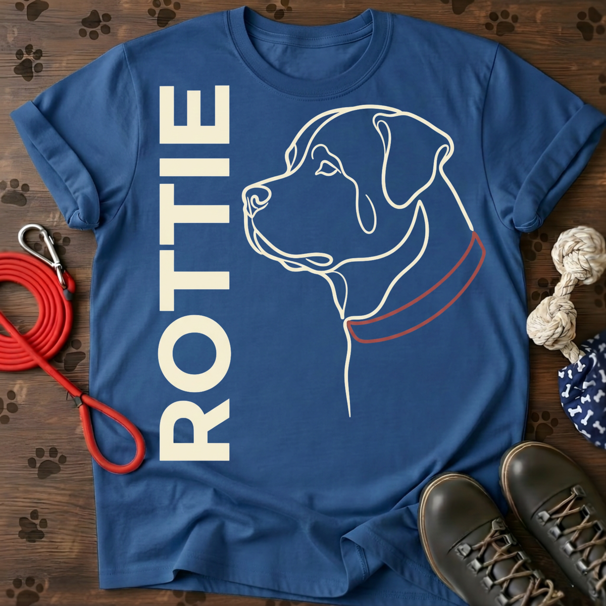 Rottie Vertical Portrait Tee