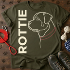 Rottie Vertical Portrait Tee