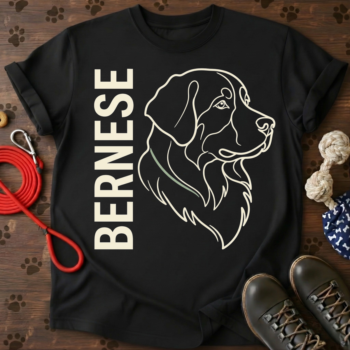 Bernese Vertical Portrait Tee