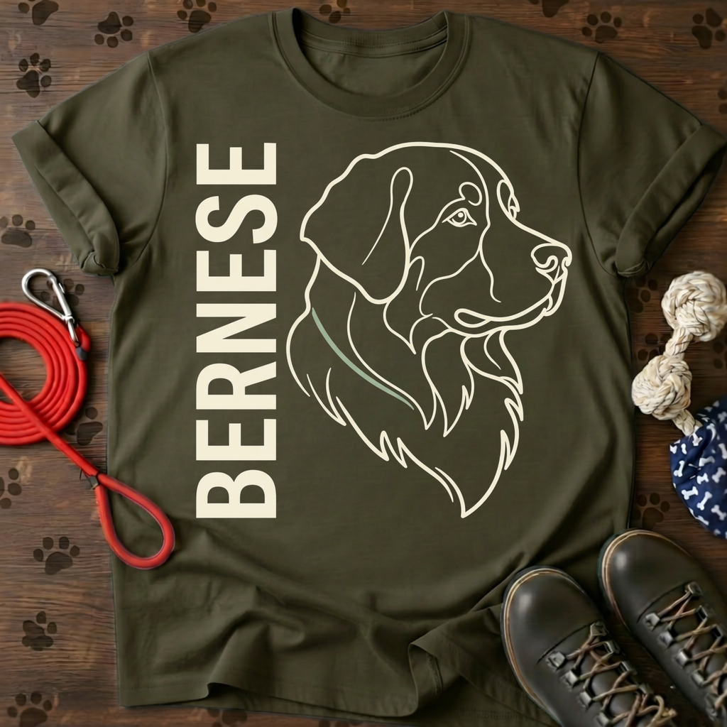 Bernese Vertical Portrait Tee