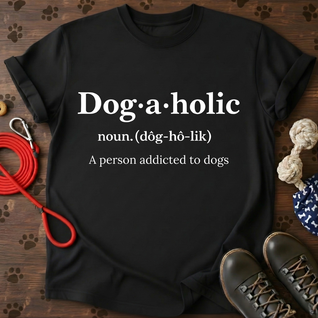 Dogaholic Unisex Softstyle T-Shirt