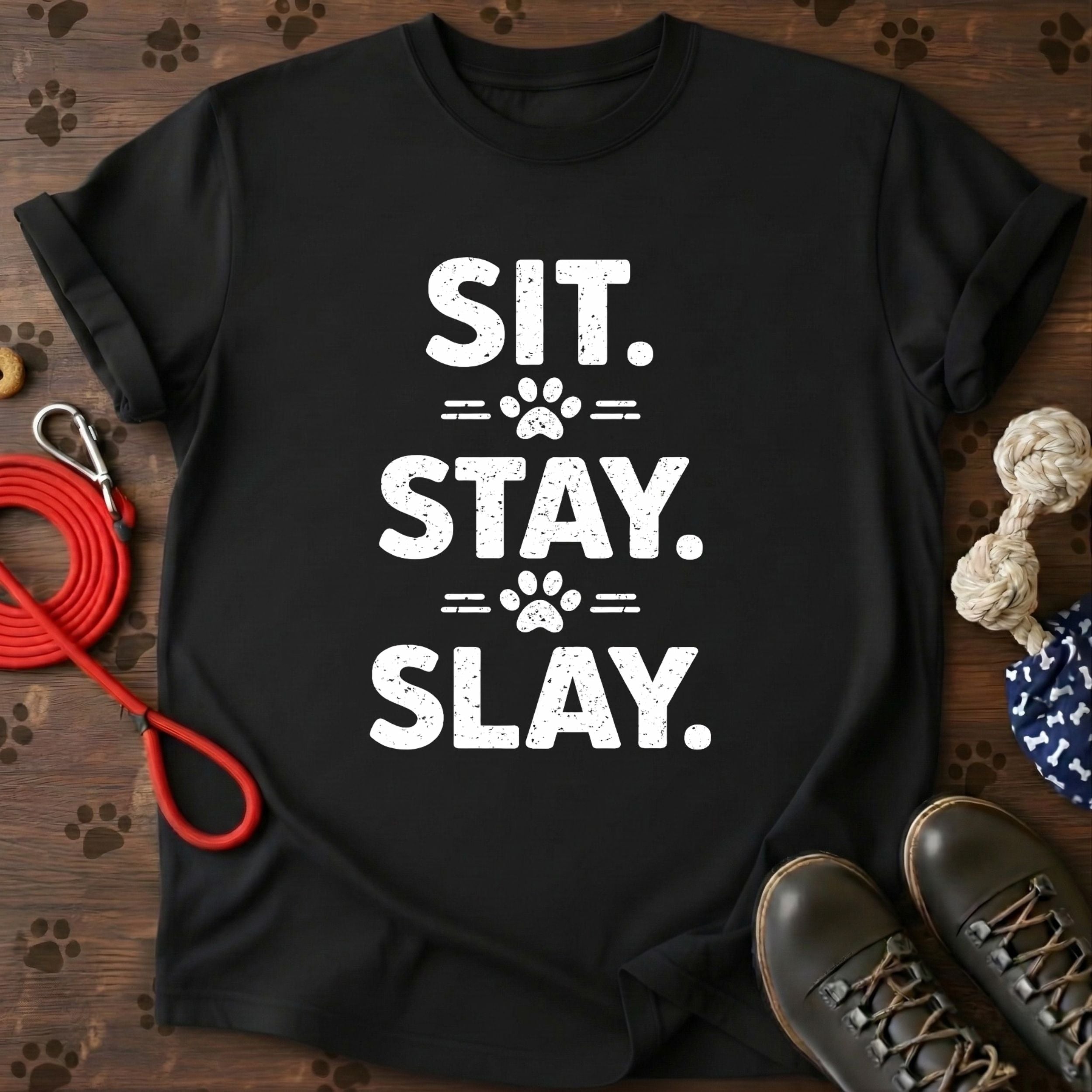 Sit. Stay. Slay. T-Shirt