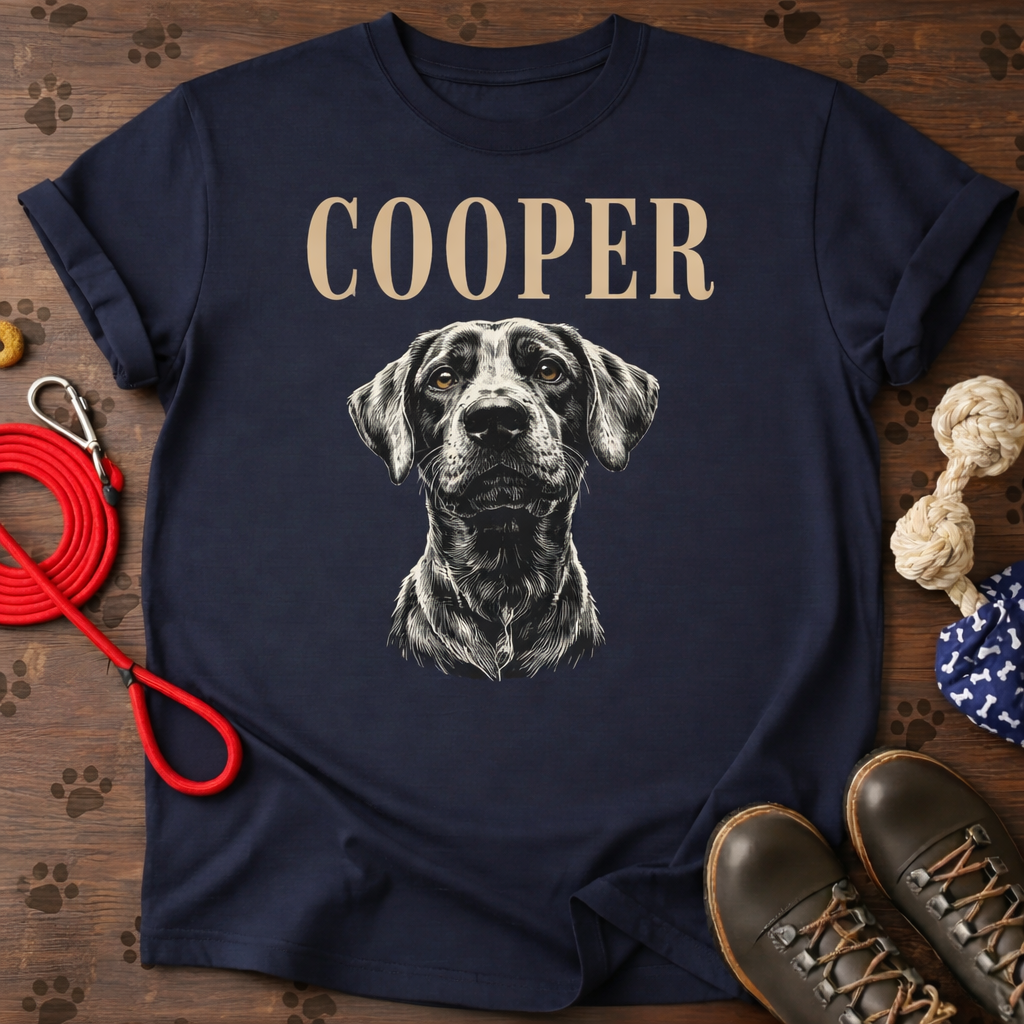 Custom Dog Photo And Name Shirt
