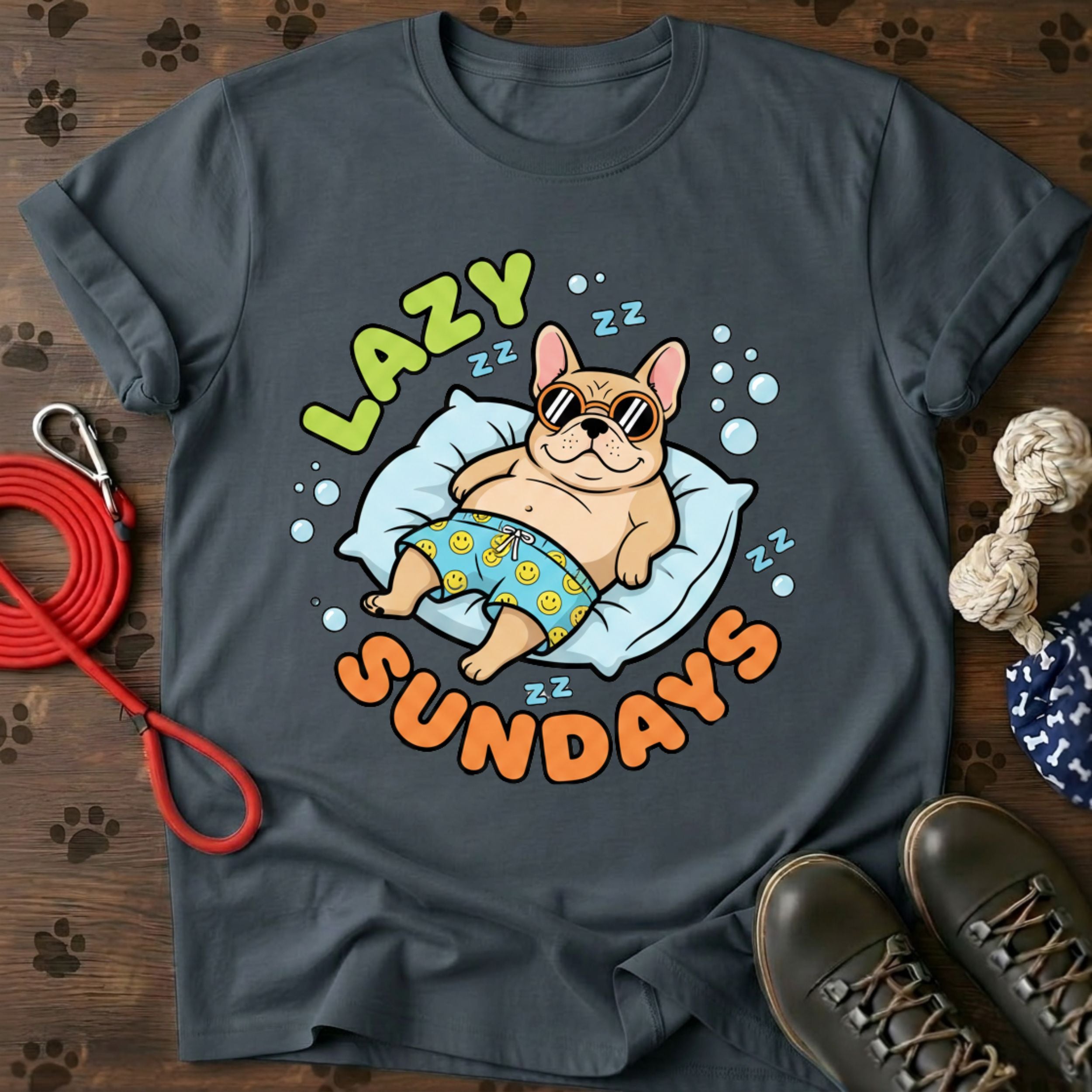 Lazy Sundays Cat T-Shirt