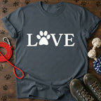 Love Paw Print T-Shirt