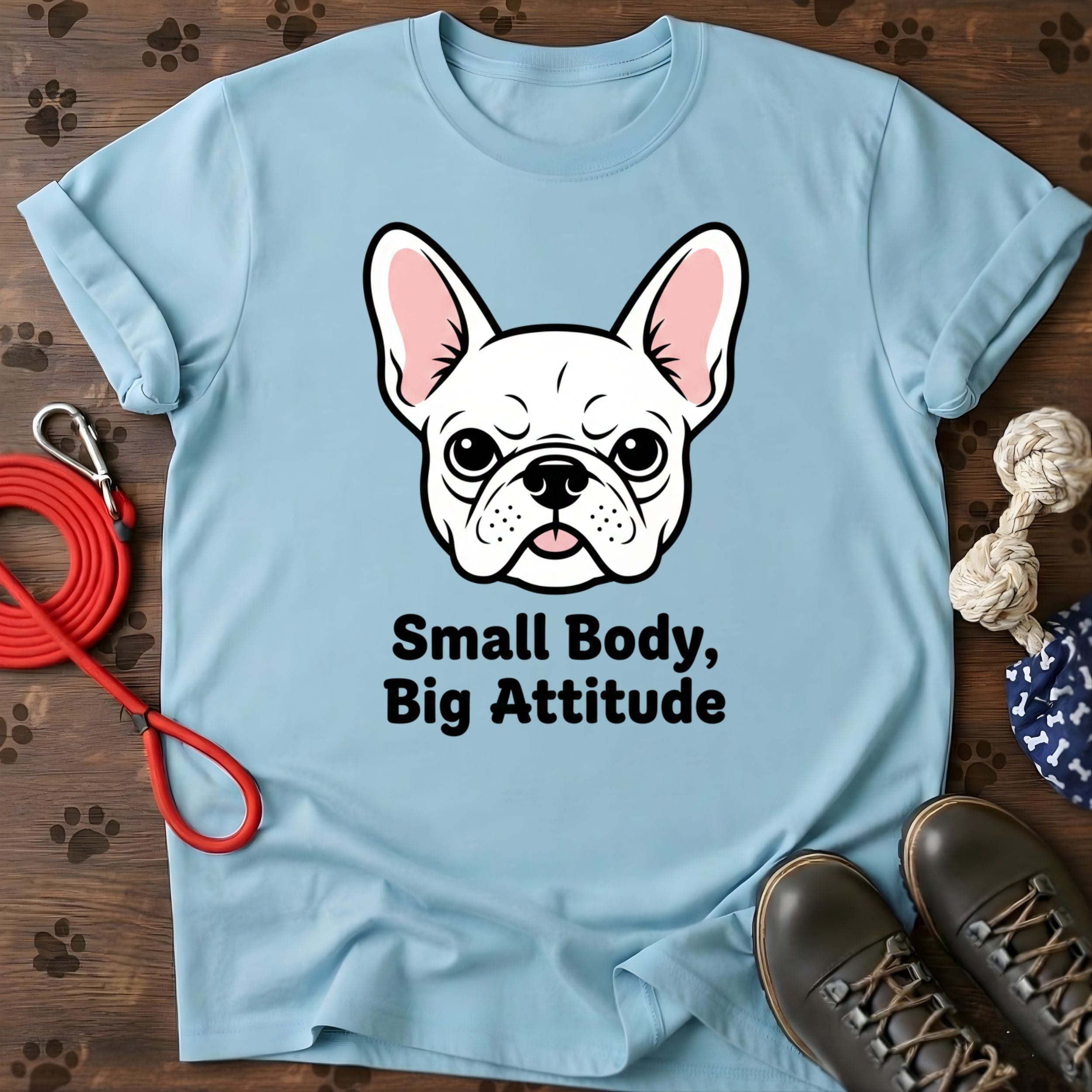 Small Body, Big Attitude Dog Tee