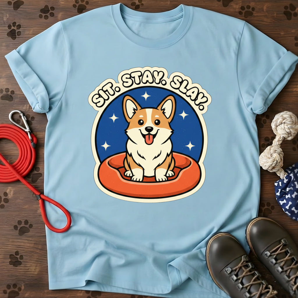 Stay Slay Corgi T-Shirt
