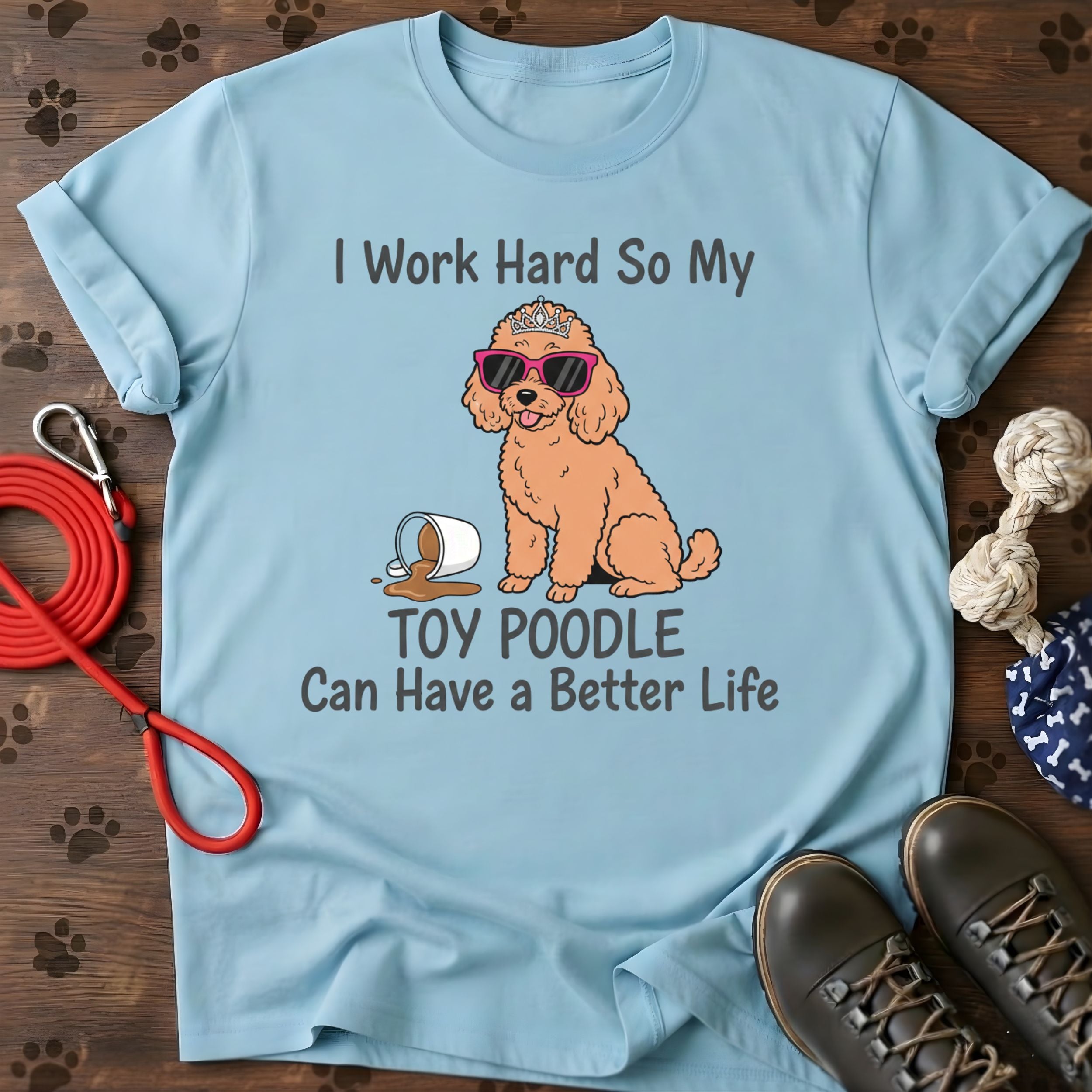 I work hard for my dog T-Shirt